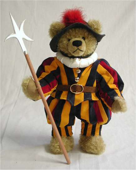 500 Jahre Schweizergarde teddy b&auml;r