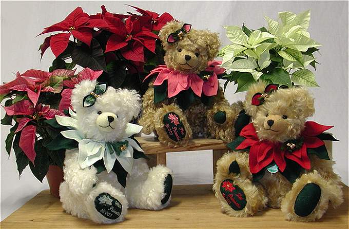 Alle drei neuen Poinsettia B&auml;ren
